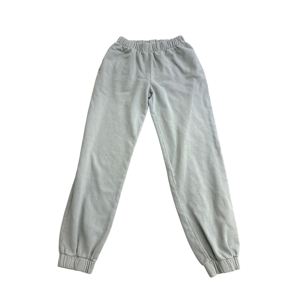 John Galt Brandy Melville Sage Green Rosa Sweatpants Joggers One Size